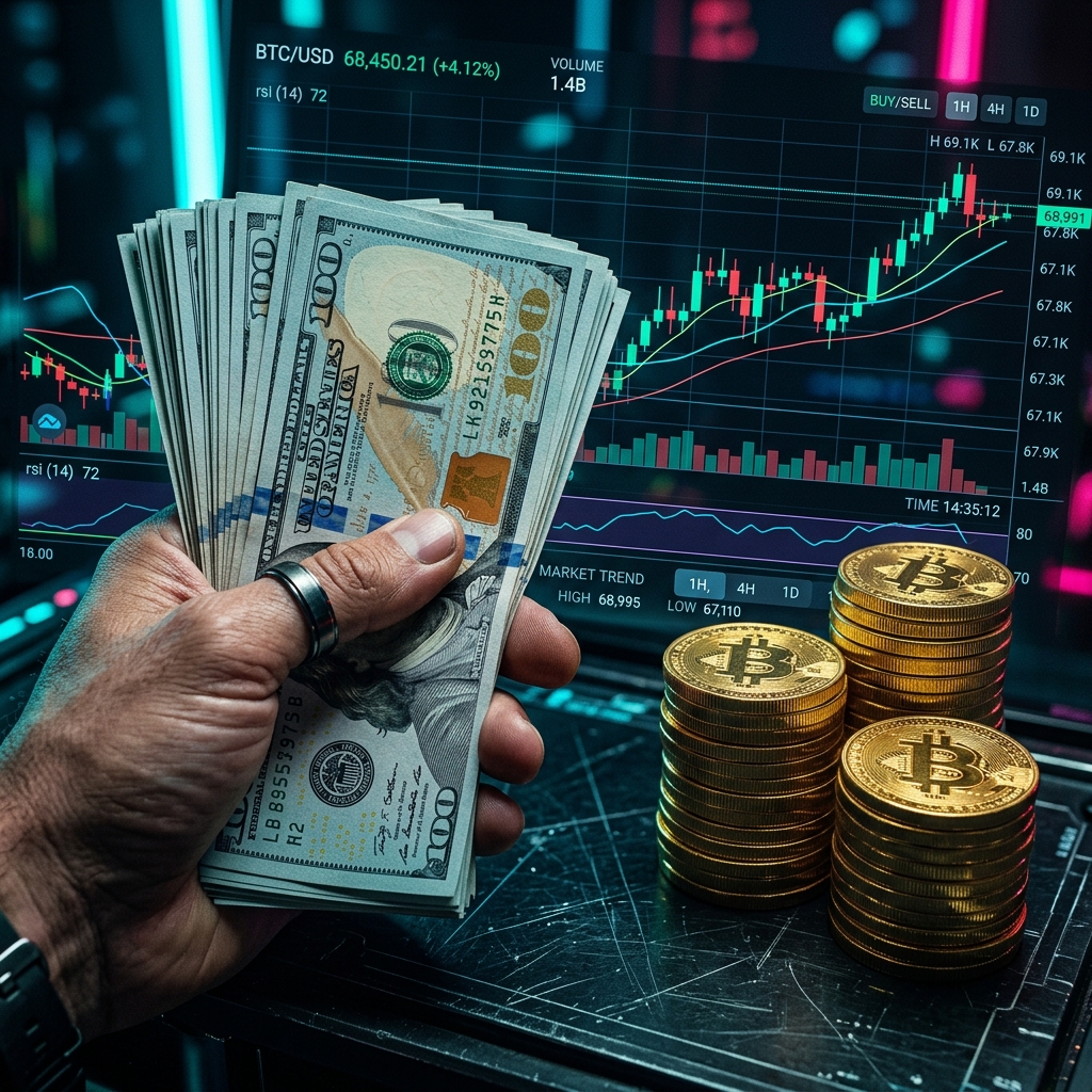 Physical and digital cash nodes